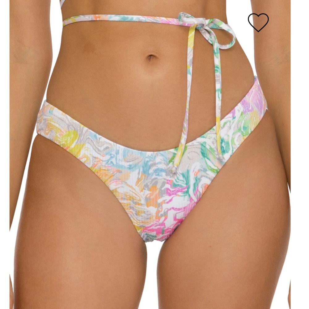 BECCA Adela Ruched Hipster Bikini Bottom